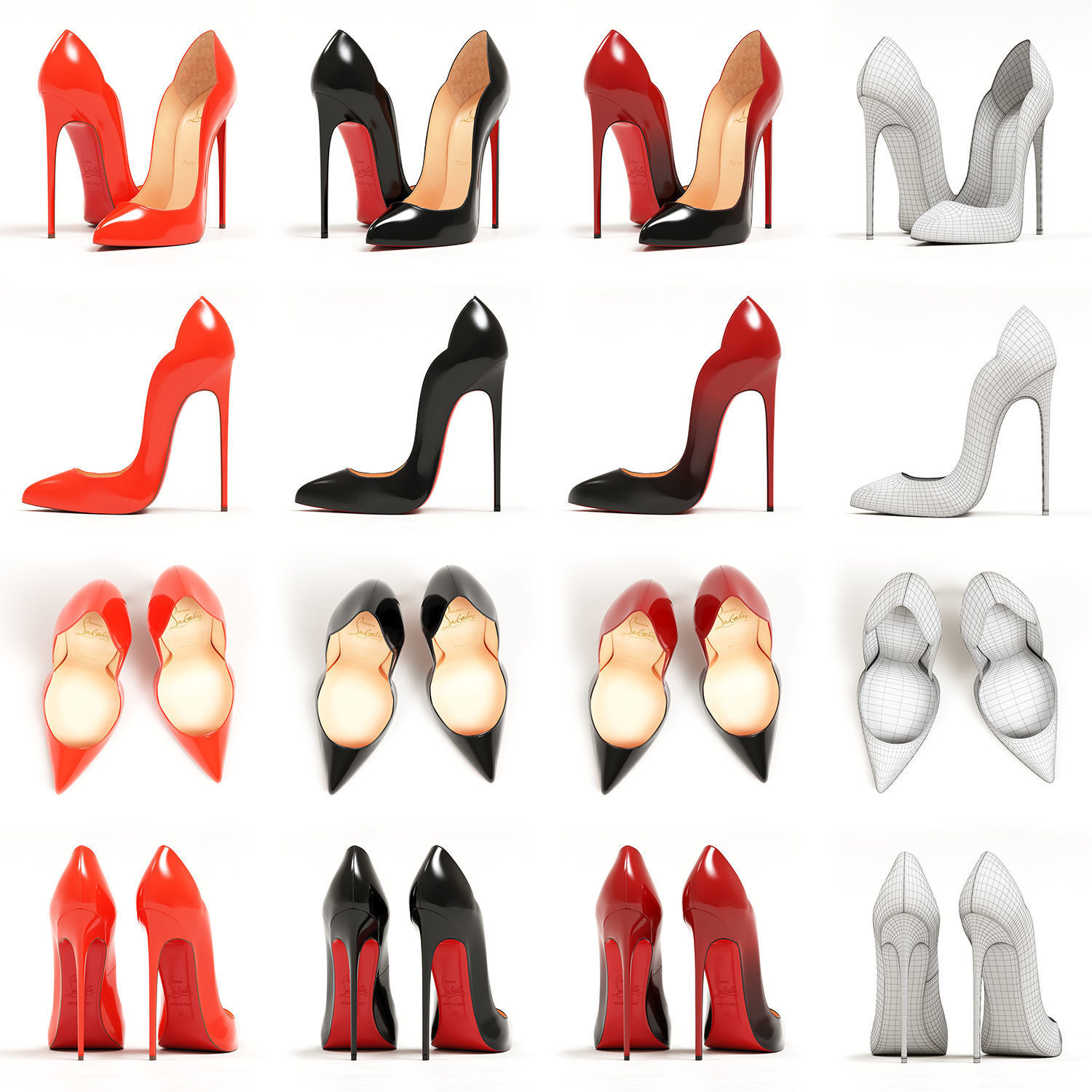 Christian Louboutin Hot Chick 130mm High Heels Collection _8