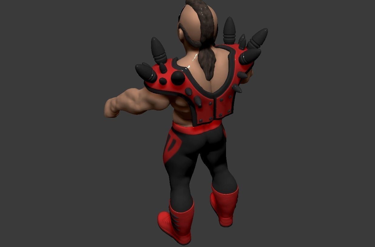 Fun WWE Pro Wrestling Figurine 3D print model - Animal 3D model 3D ...
