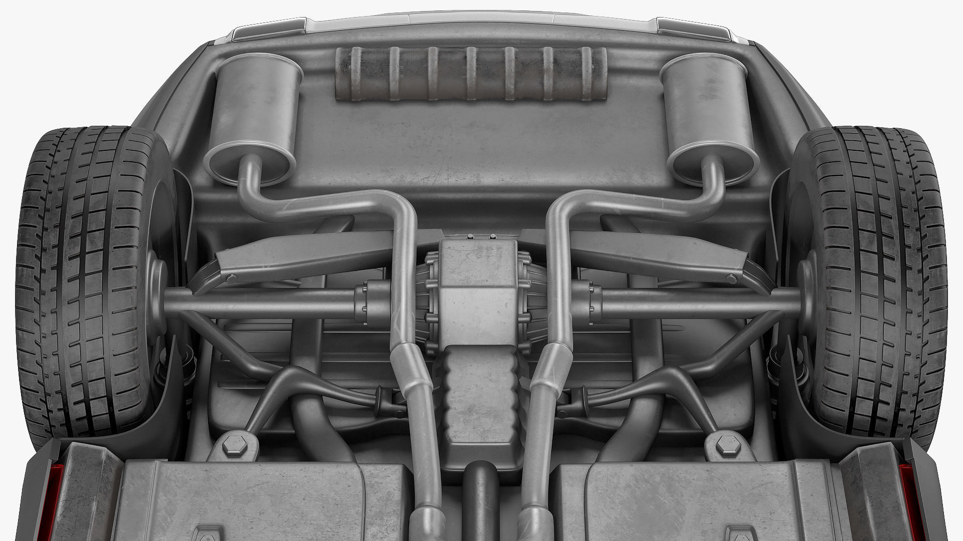 Ford Explorer 2016 SUV Simple Interior 3D model_11