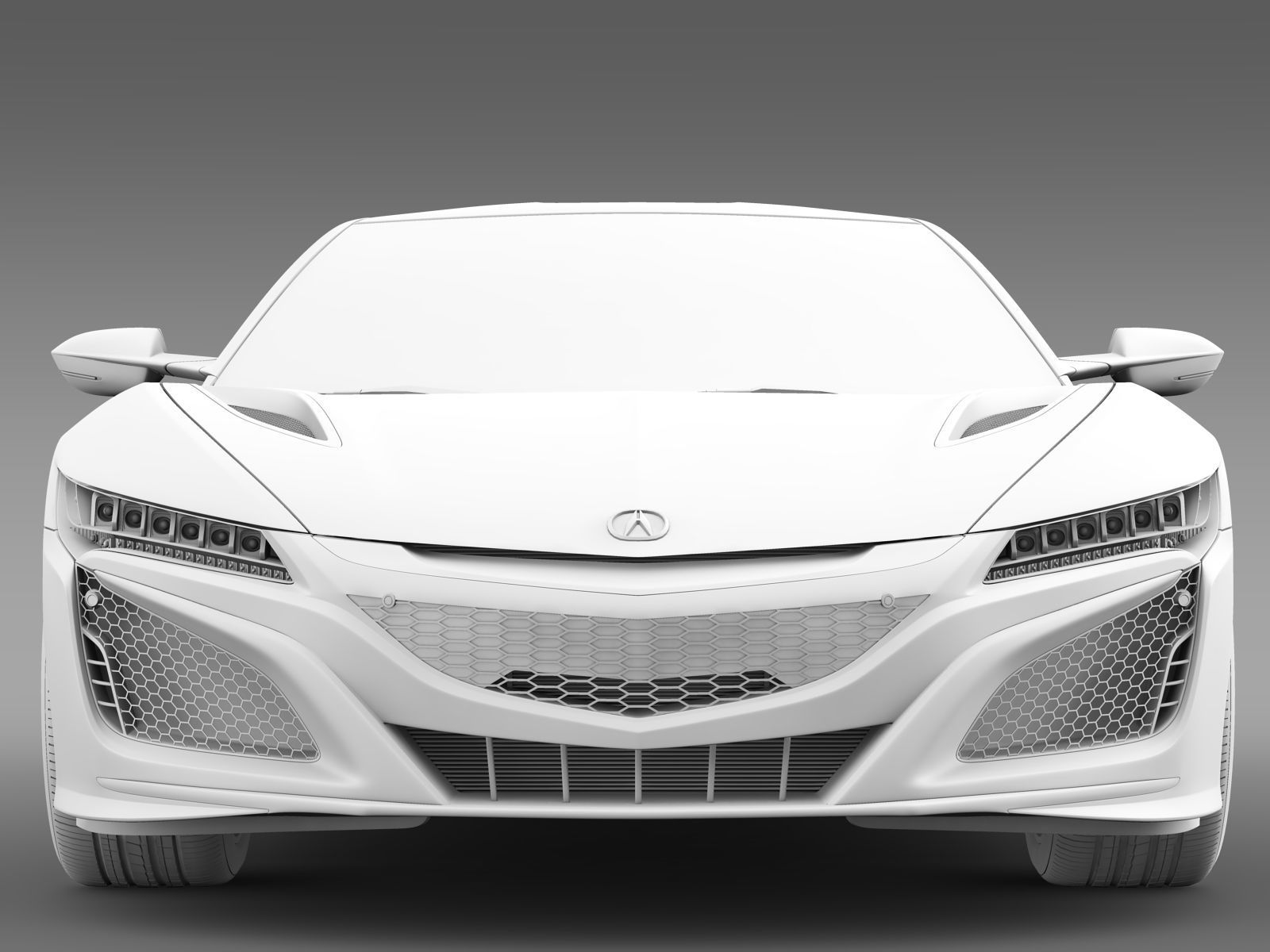 Acura NSX 2016 3D model_5