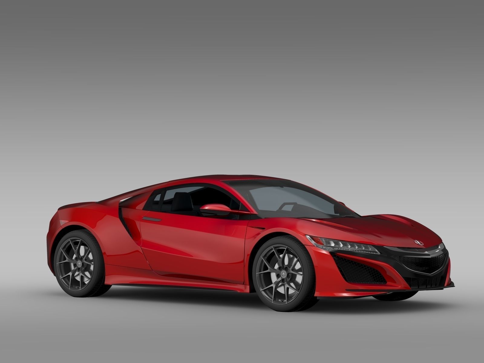Acura NSX 2016 3D model_16