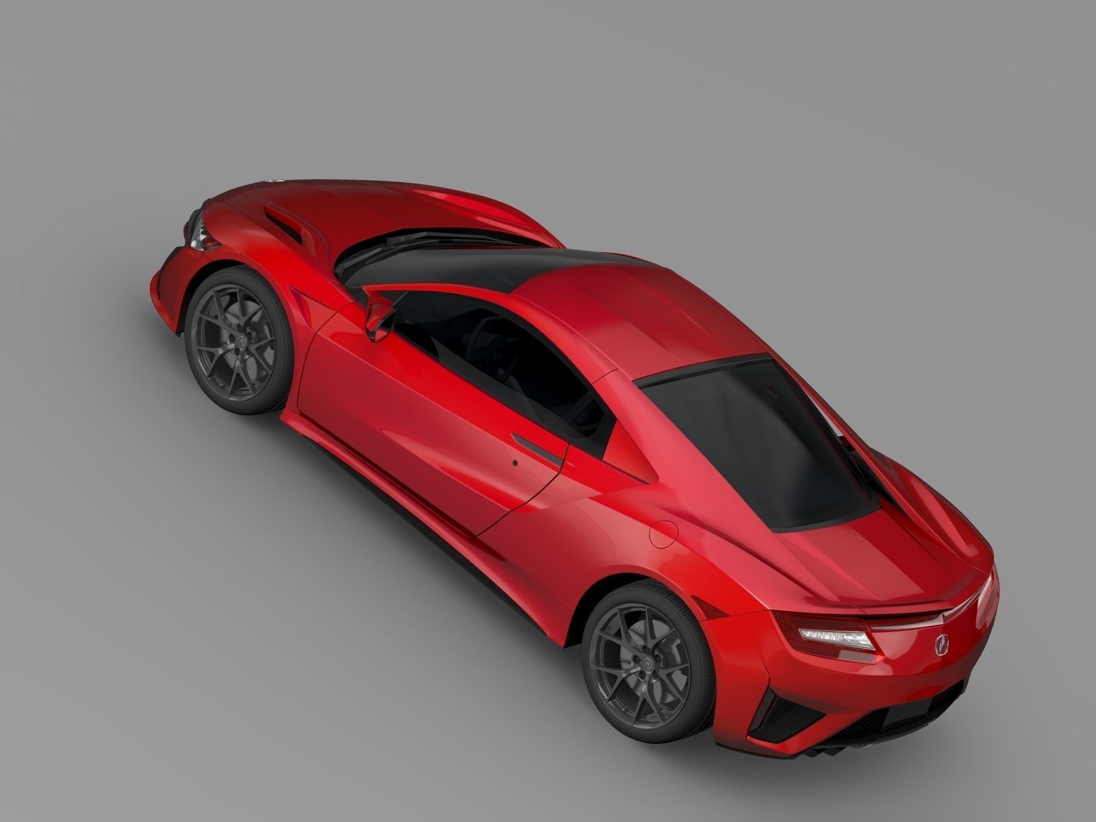 Acura NSX 2016 3D model_3