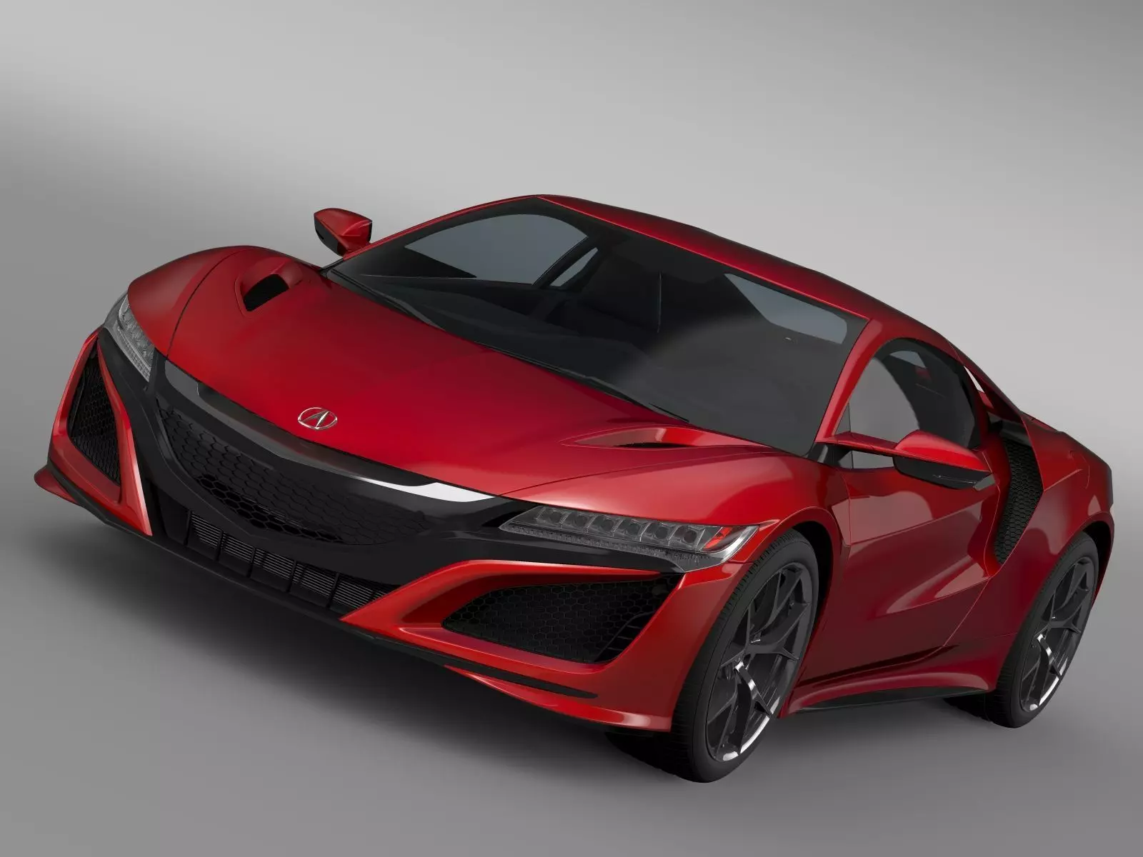 Acura NSX 2016 3D model_0