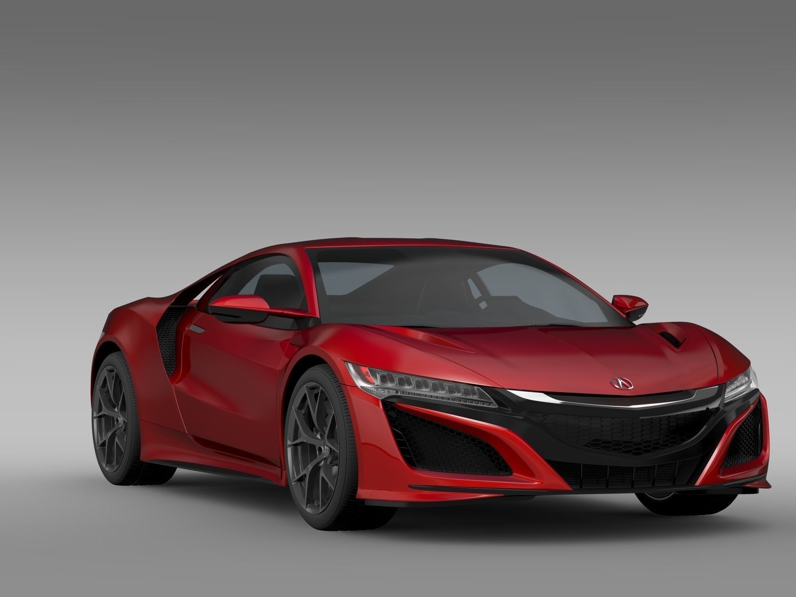 Acura NSX 2016 3D model_13