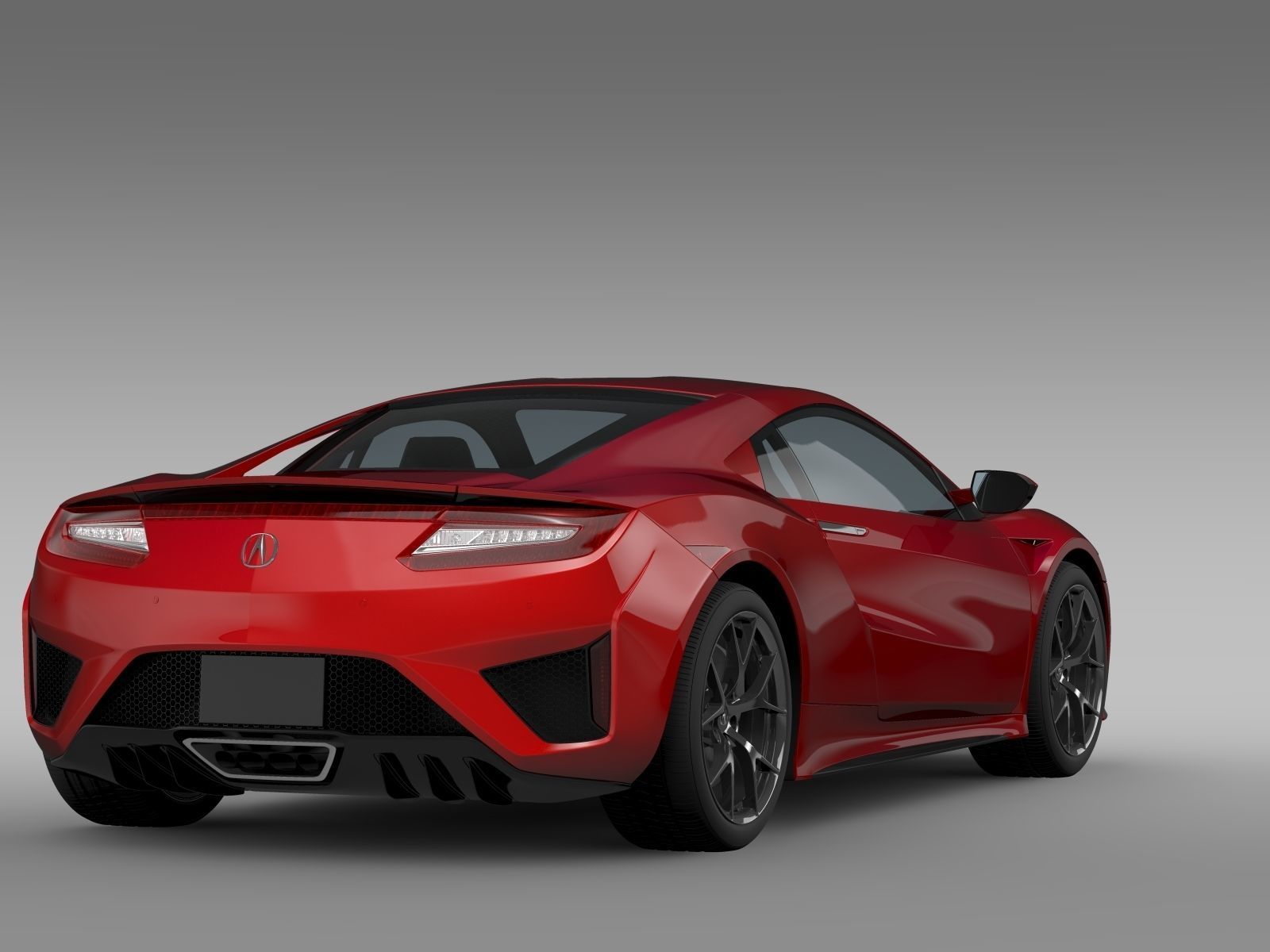 Acura NSX 2016 3D model_17