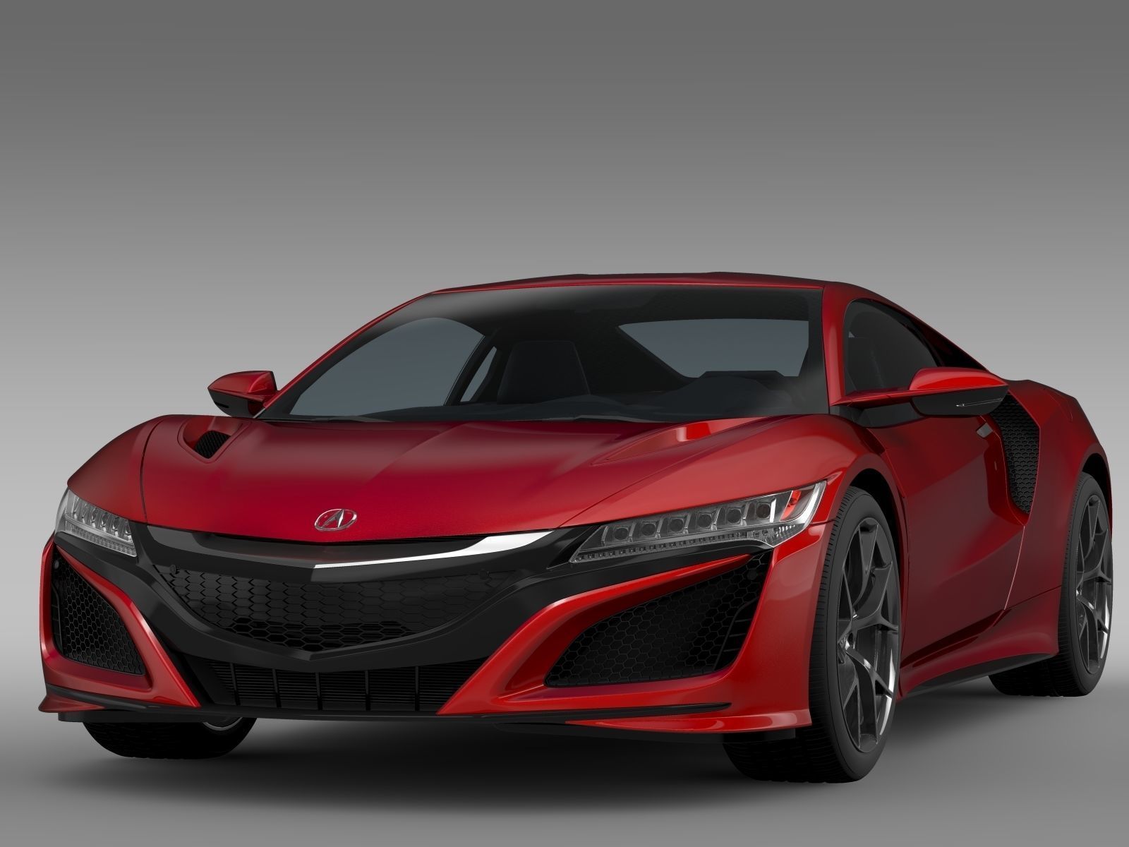 Acura NSX 2016 3D model_12