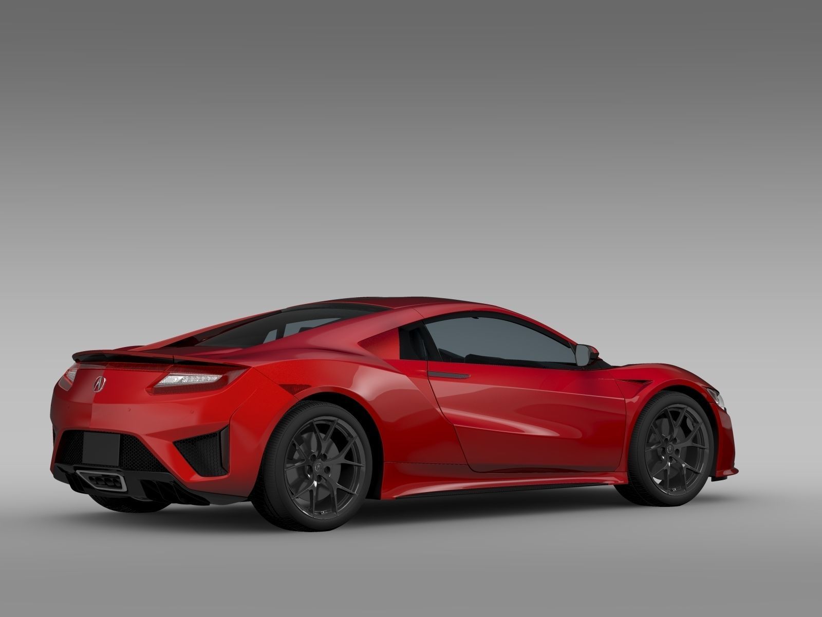 Acura NSX 2016 3D model_14