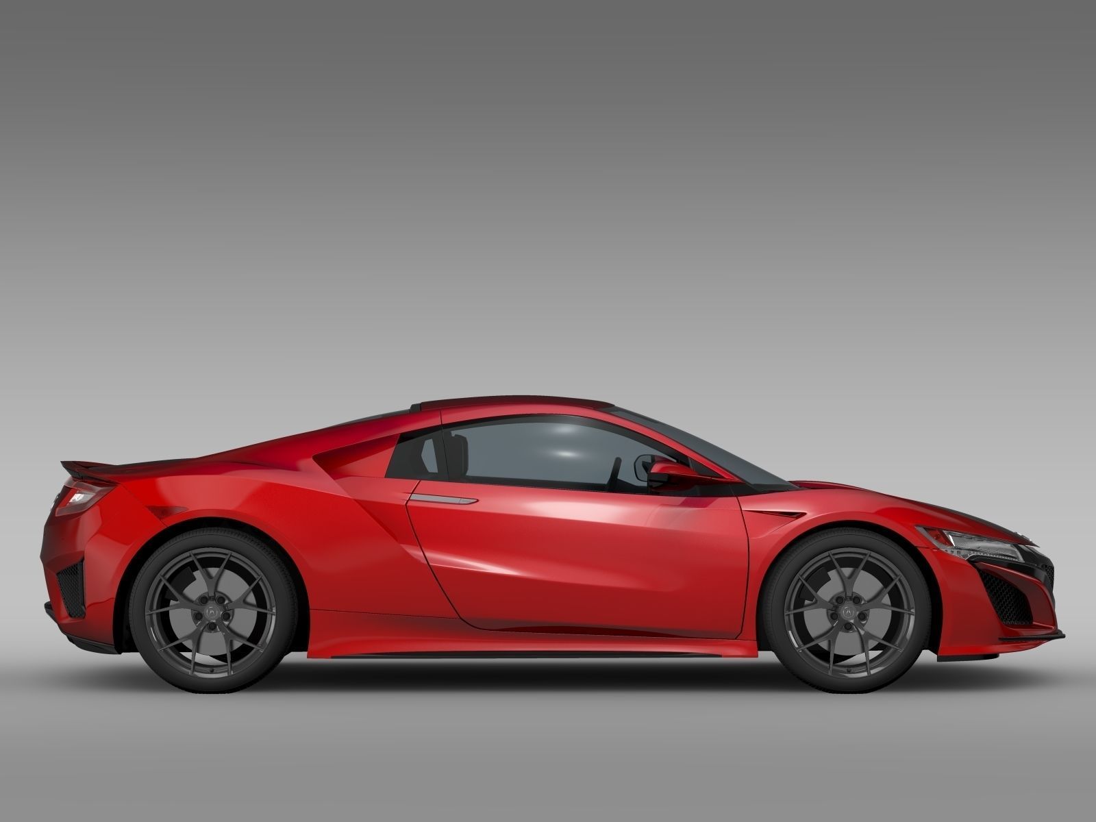 Acura NSX 2016 3D model_15