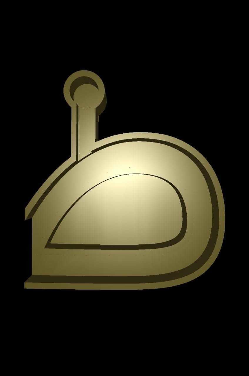 Arabic Alphabet Cast Your Own LETTERS Easy To Cast Puzzle Fit 3D model_1