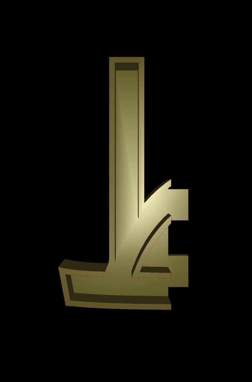 Arabic Alphabet Cast Your Own LETTERS Easy To Cast Puzzle Fit 3D model_1