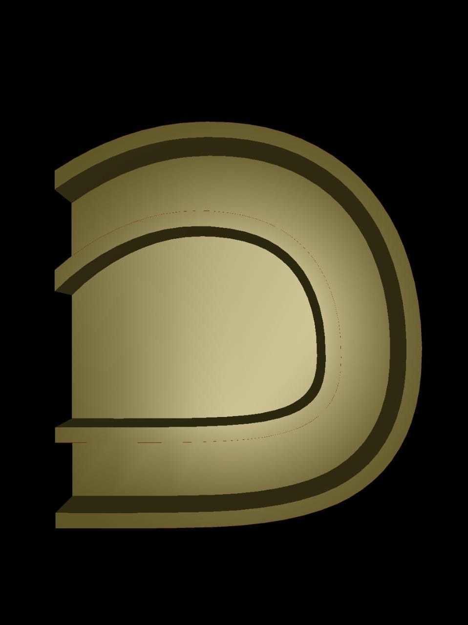 Arabic Alphabet Cast Your Own LETTERS Easy To Cast Puzzle Fit 3D model_2