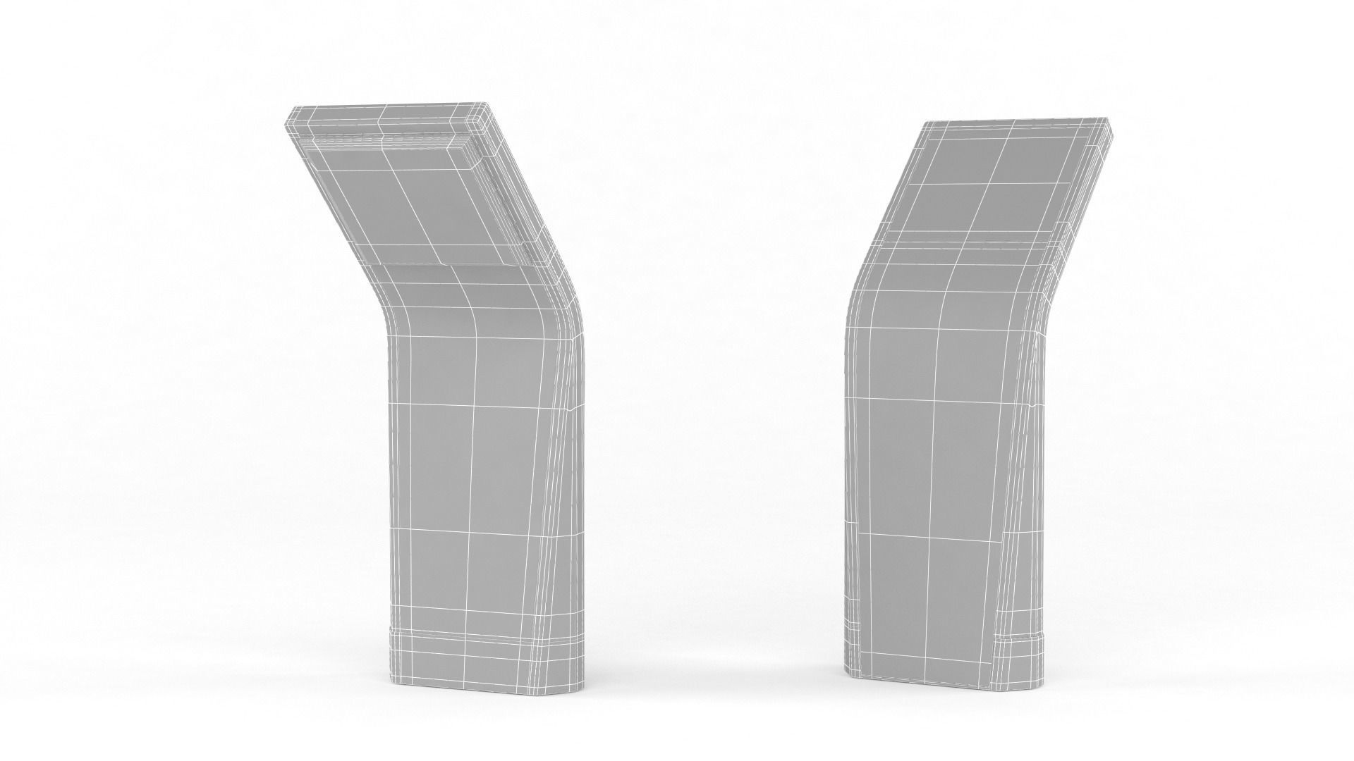 Information Kiosk 3D model_6