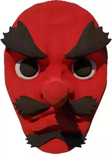 Tengu Mask - Urokodaki - Demon Slayer 3D model