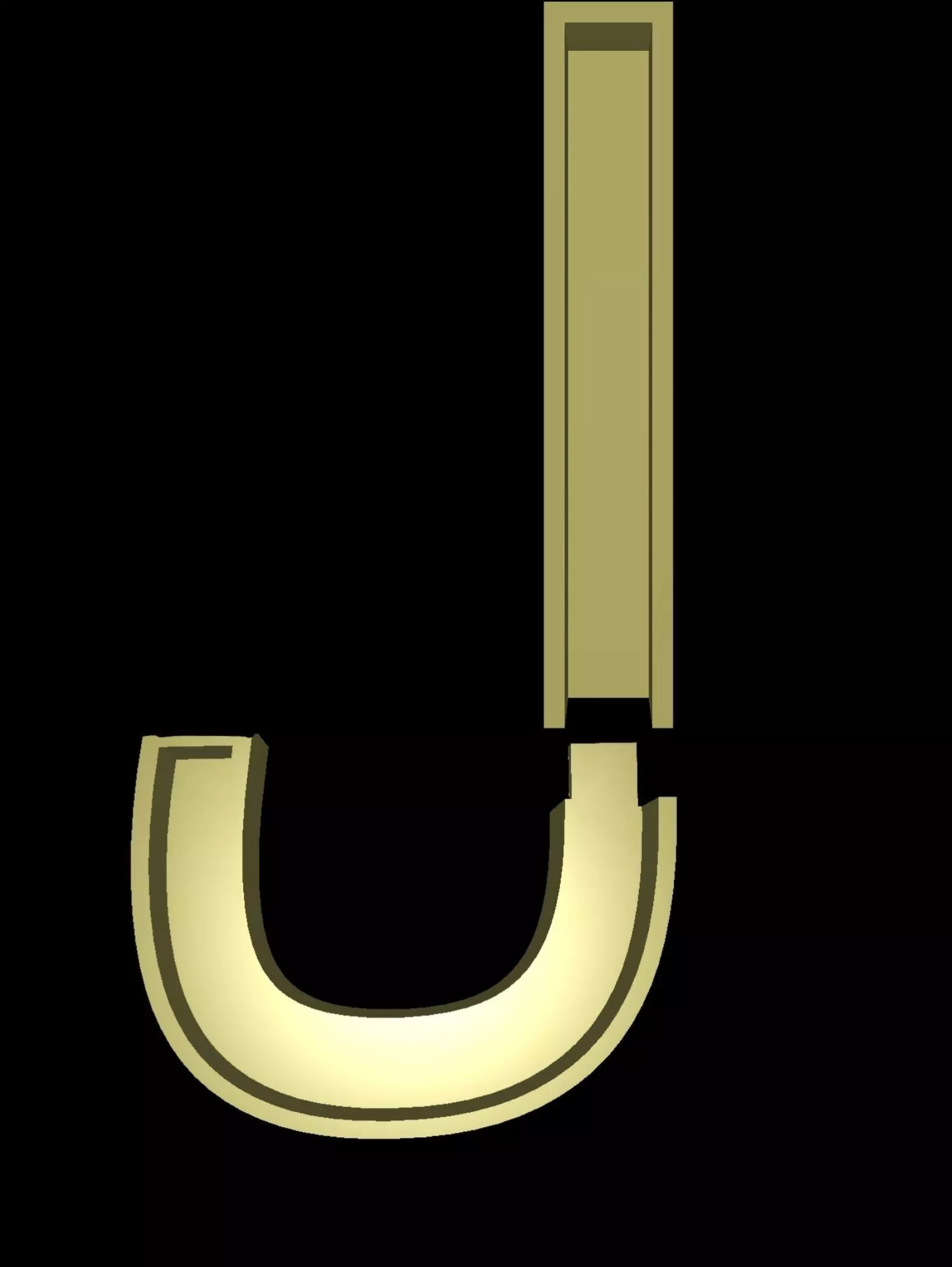 Arabic Alphabet Cast Your Own LETTERS Easy To Cast Puzzle Fit 3D model_0