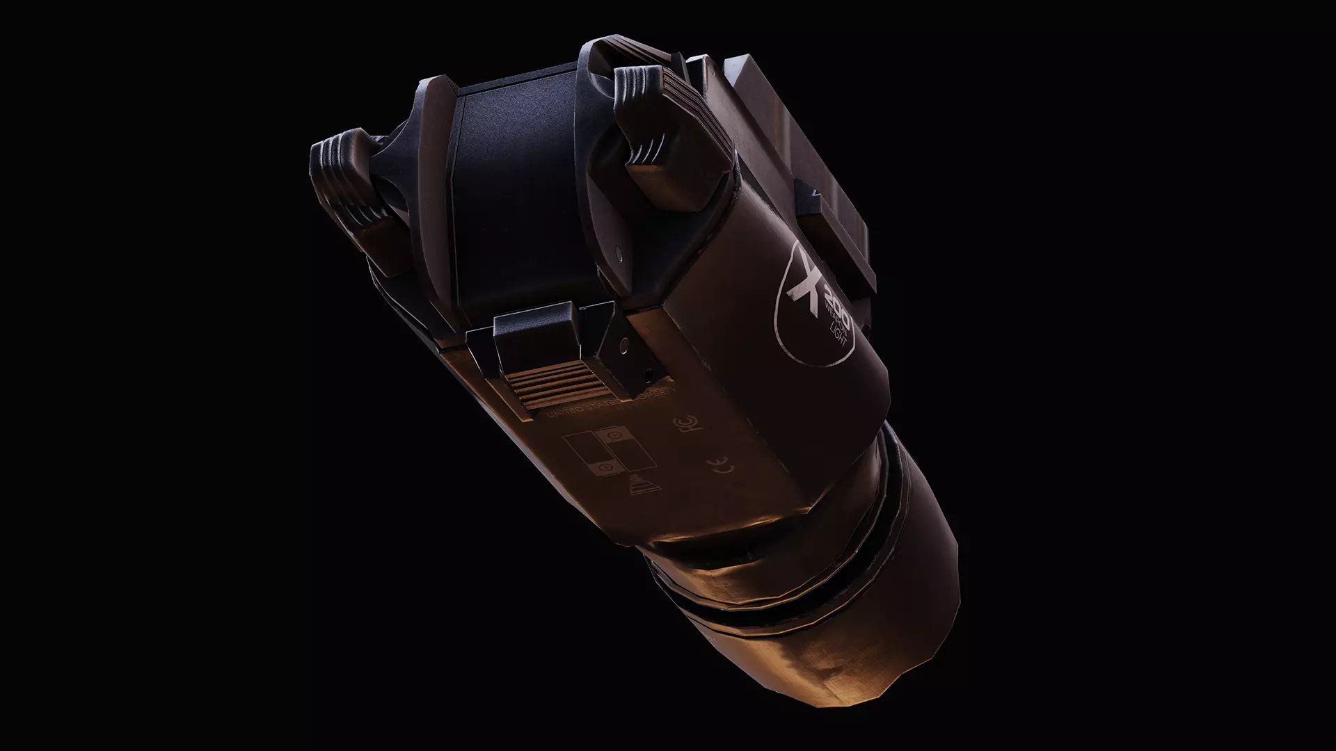 3D model Surefire X200 and Surefire 6P - Free Surefire 660 include