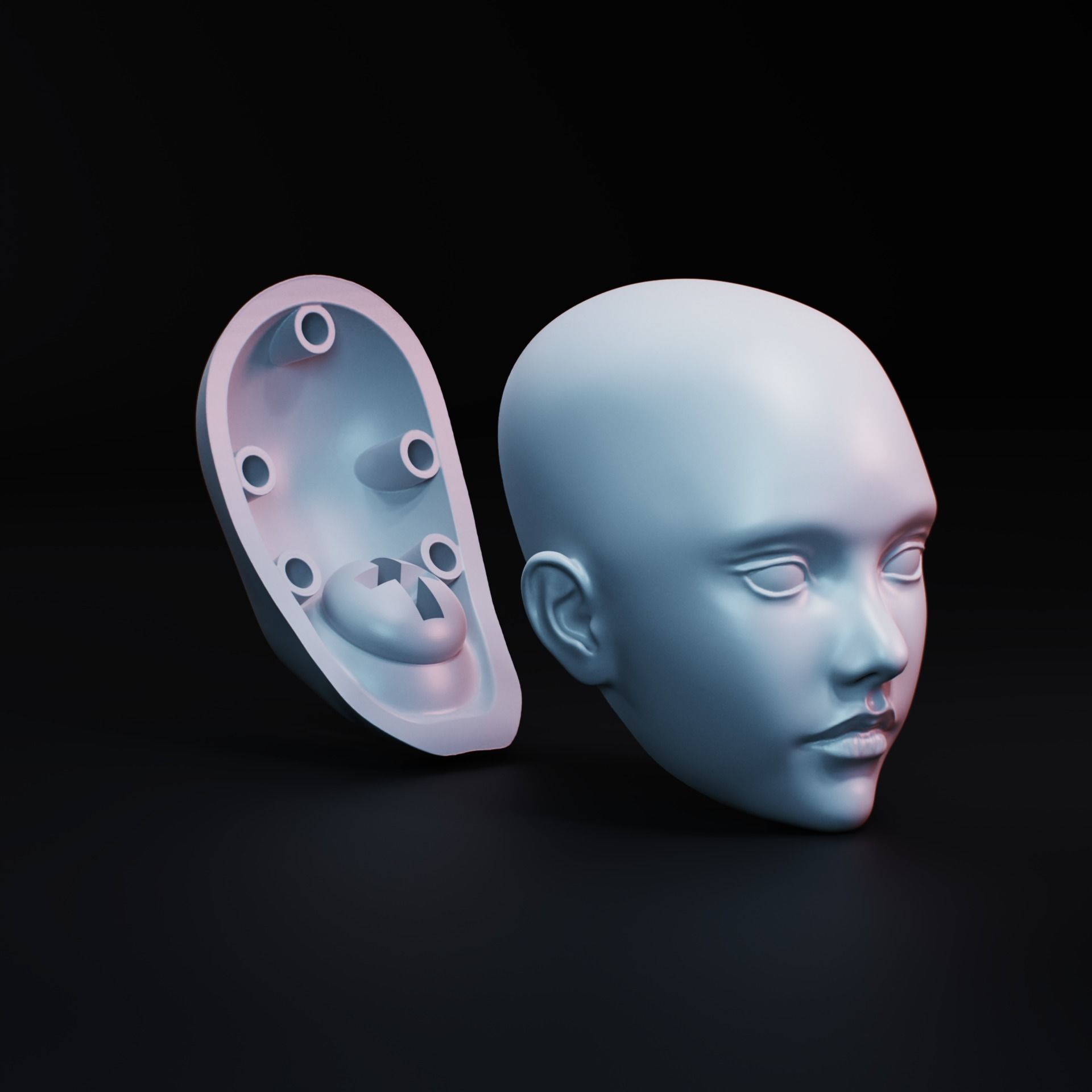 BJD doll Gretta 40cm 3D print model_8