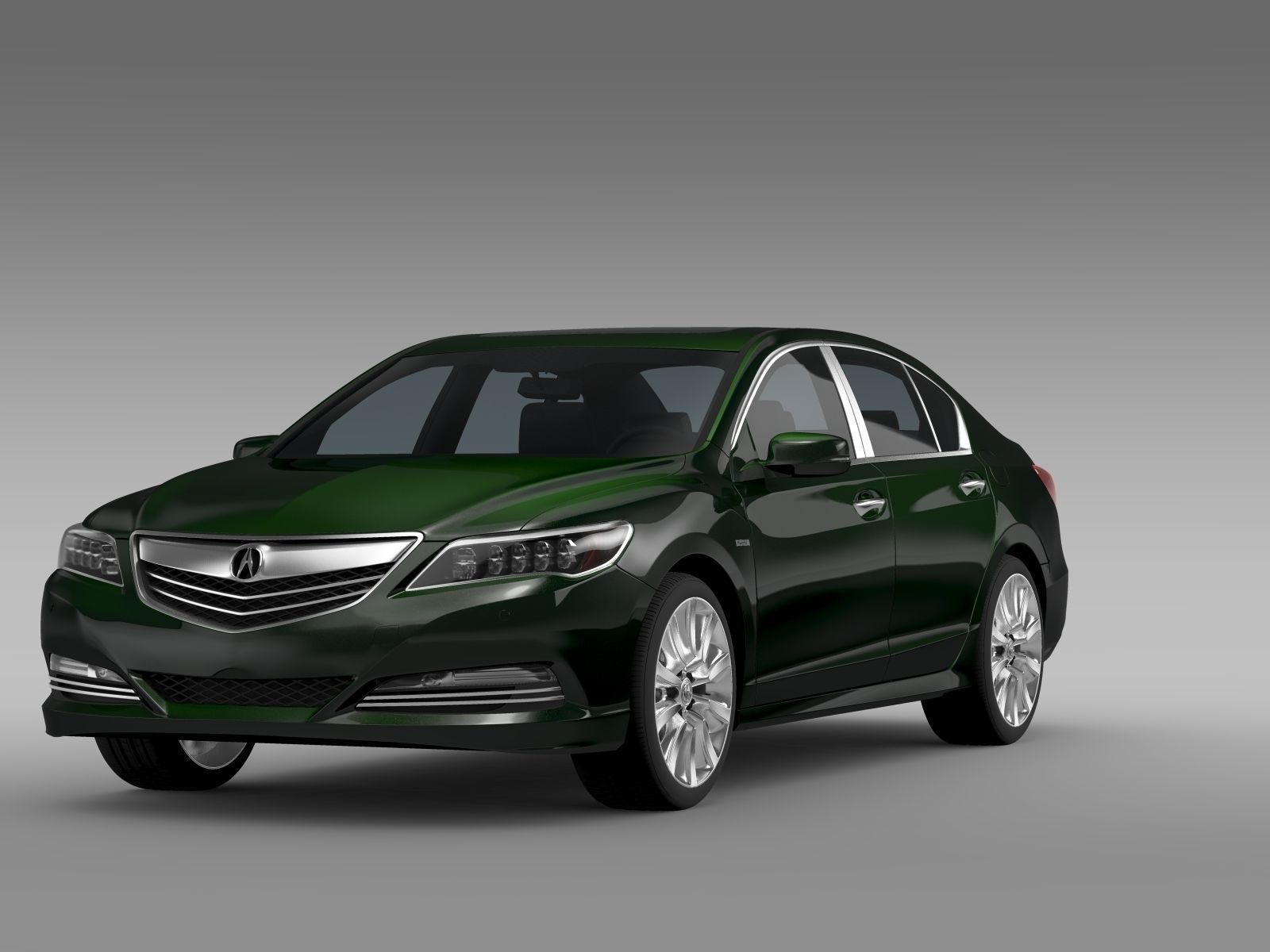 Acura RLX SH AWD 2015 3D model_11