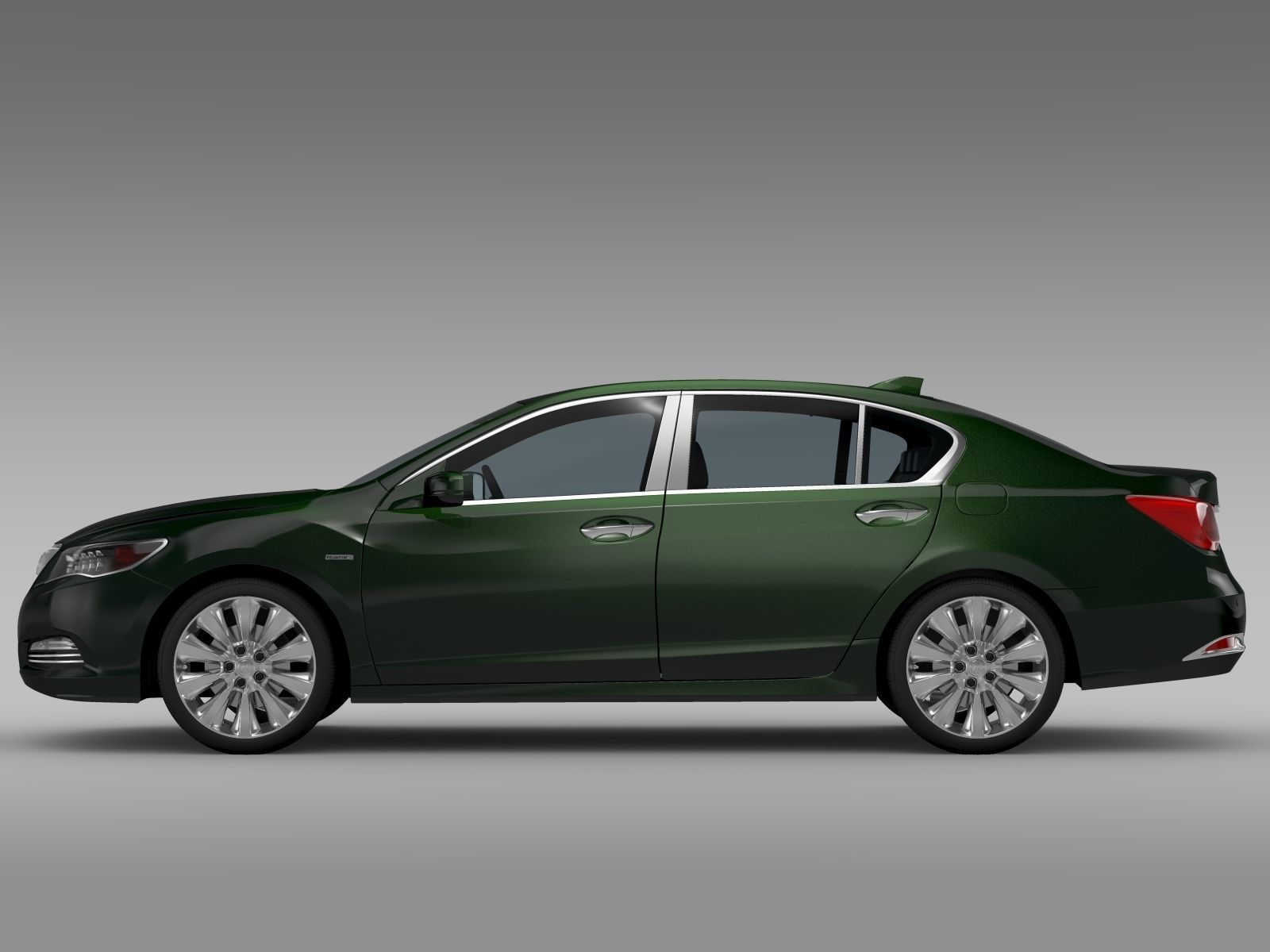 Acura RLX SH AWD 2015 3D model_13