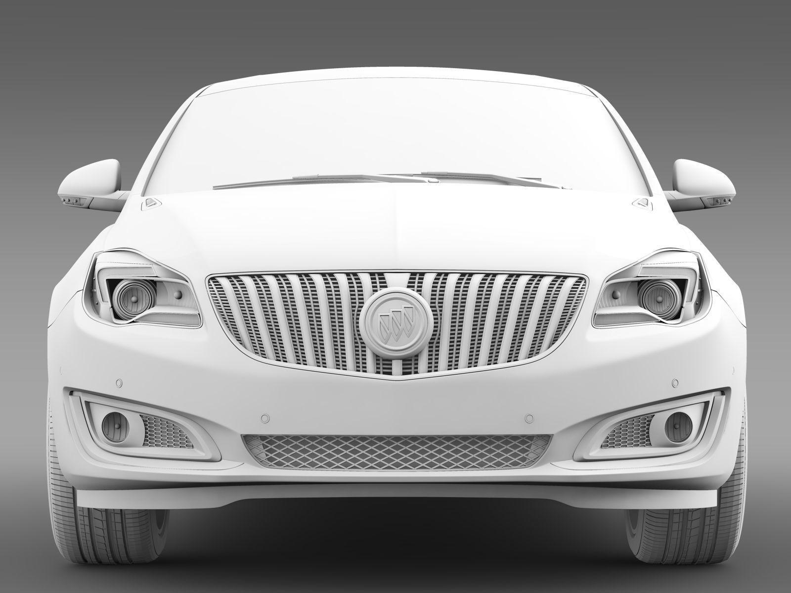 Buick Regal 2015 3D model_6