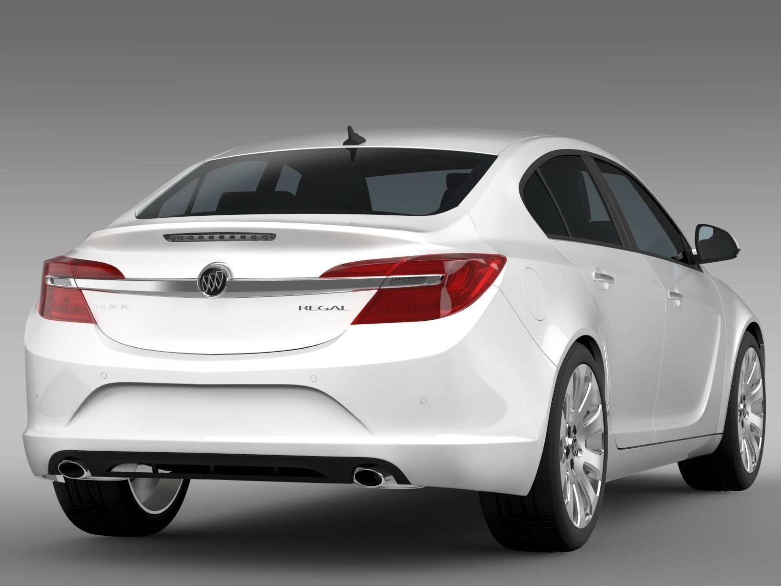 Buick Regal 2015 3D model_18