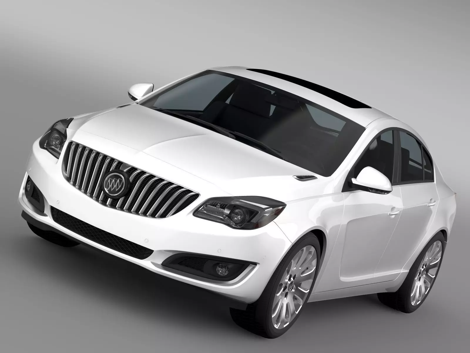 Buick Regal 2015 3D model_0