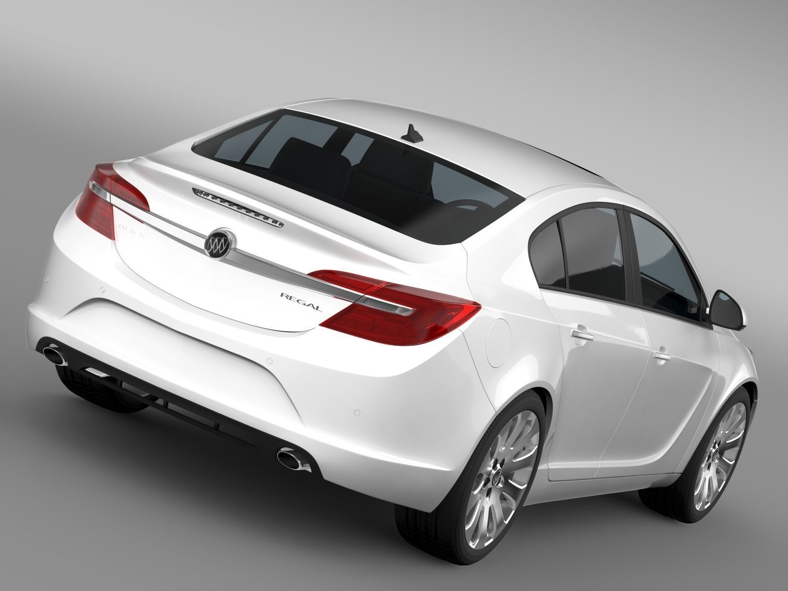 Buick Regal 2015 3D model_11