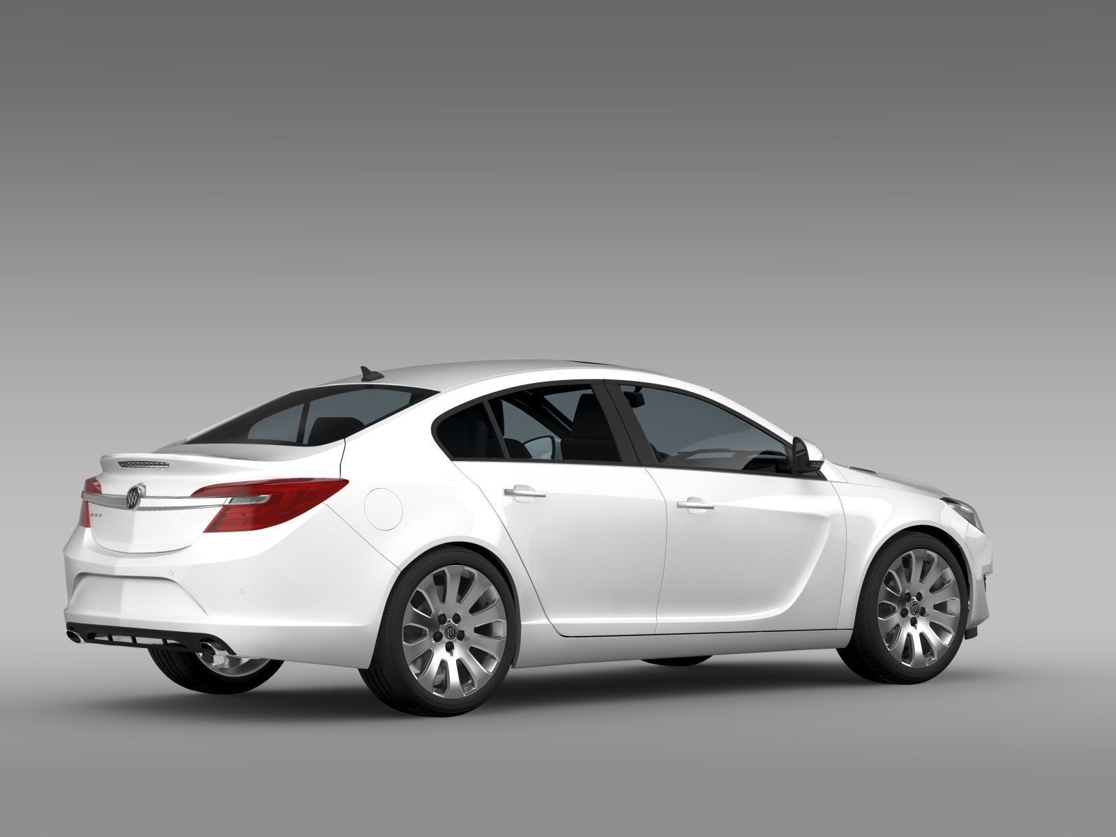 Buick Regal 2015 3D model_14