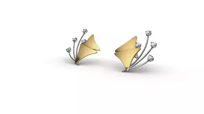 gold stud 3dprint model