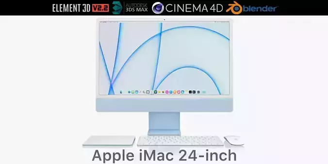 Apple iMac 24-inch 2021 full set 1