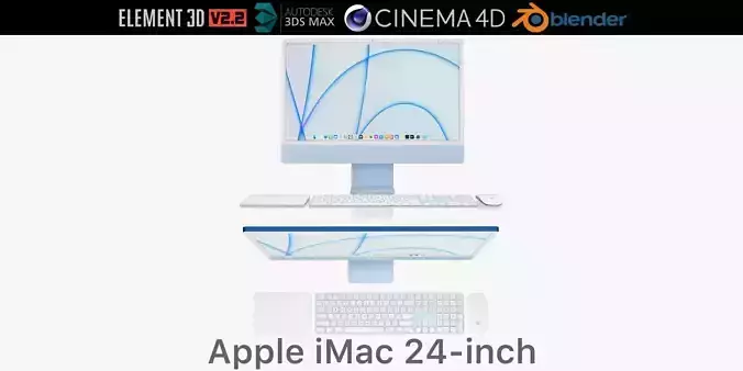 Apple iMac 24-inch 2021 full set 2