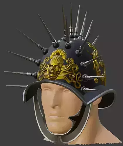 Custom Roman Helmet 3D print model