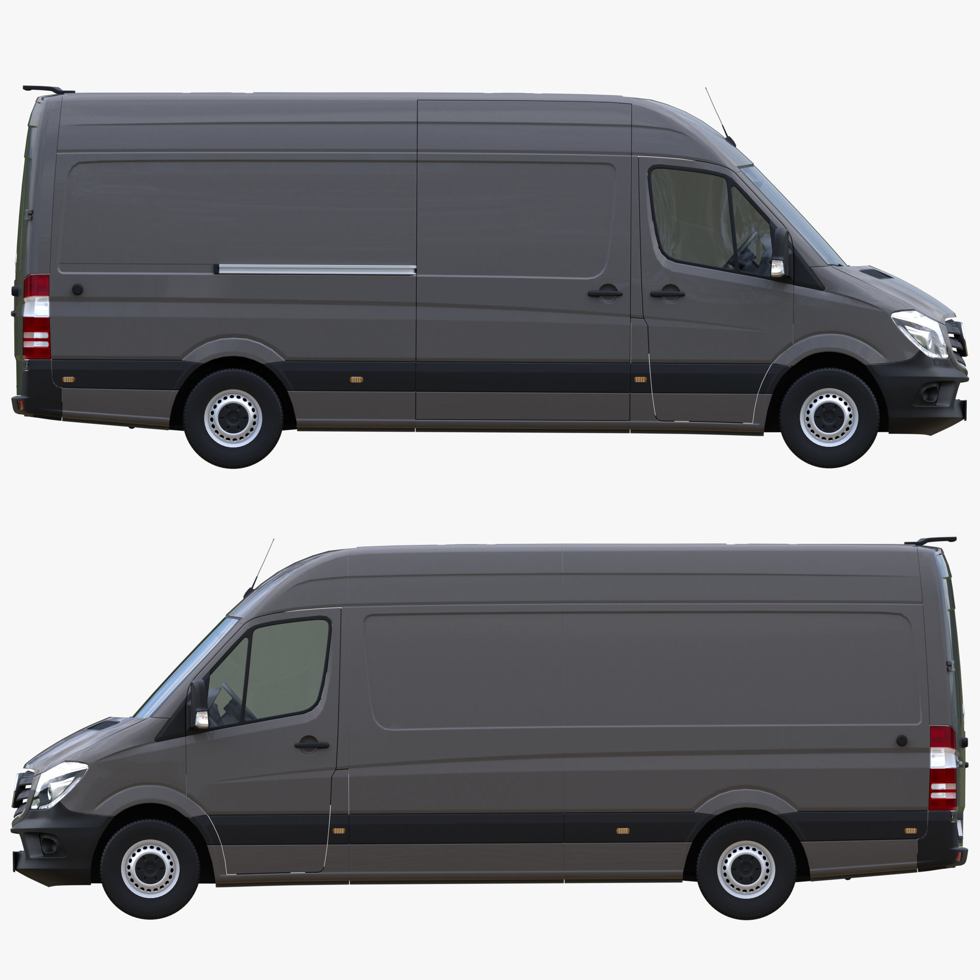 MB Sprinter- Bus- Panel Van -Ref 3D Model Collection_17