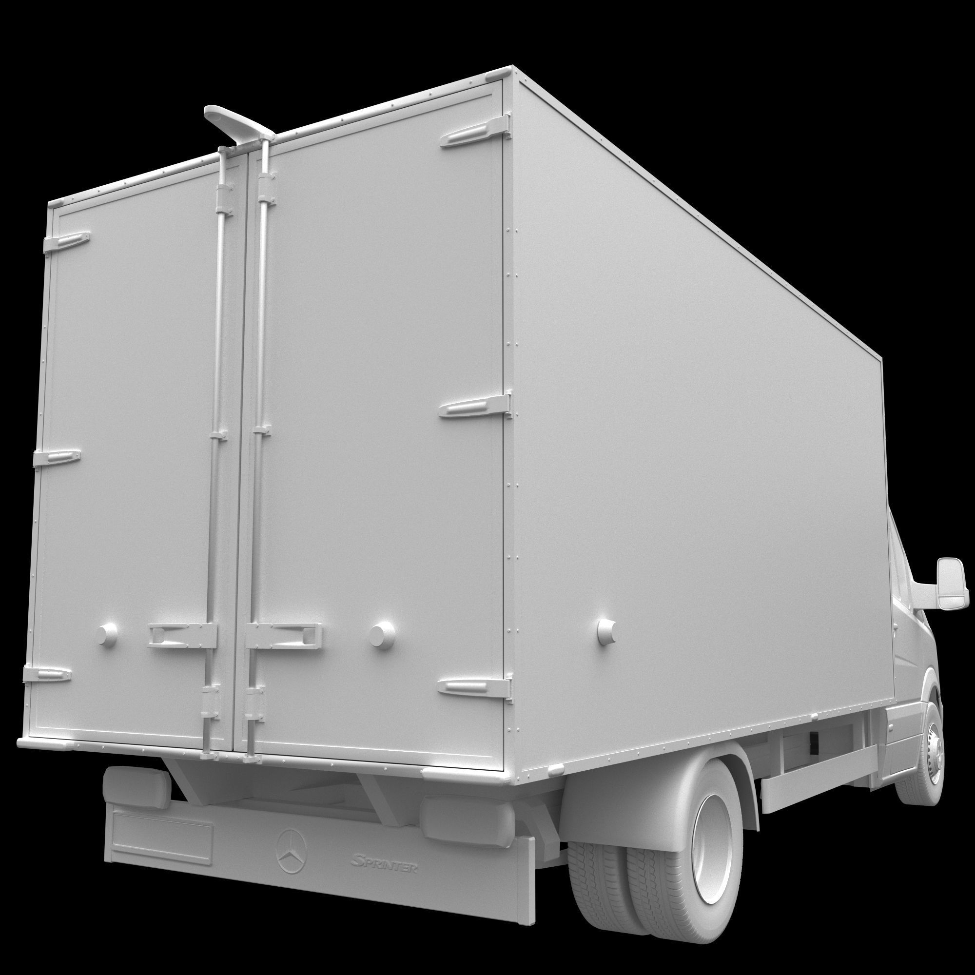 MB Sprinter- Bus- Panel Van -Ref 3D Model Collection_45