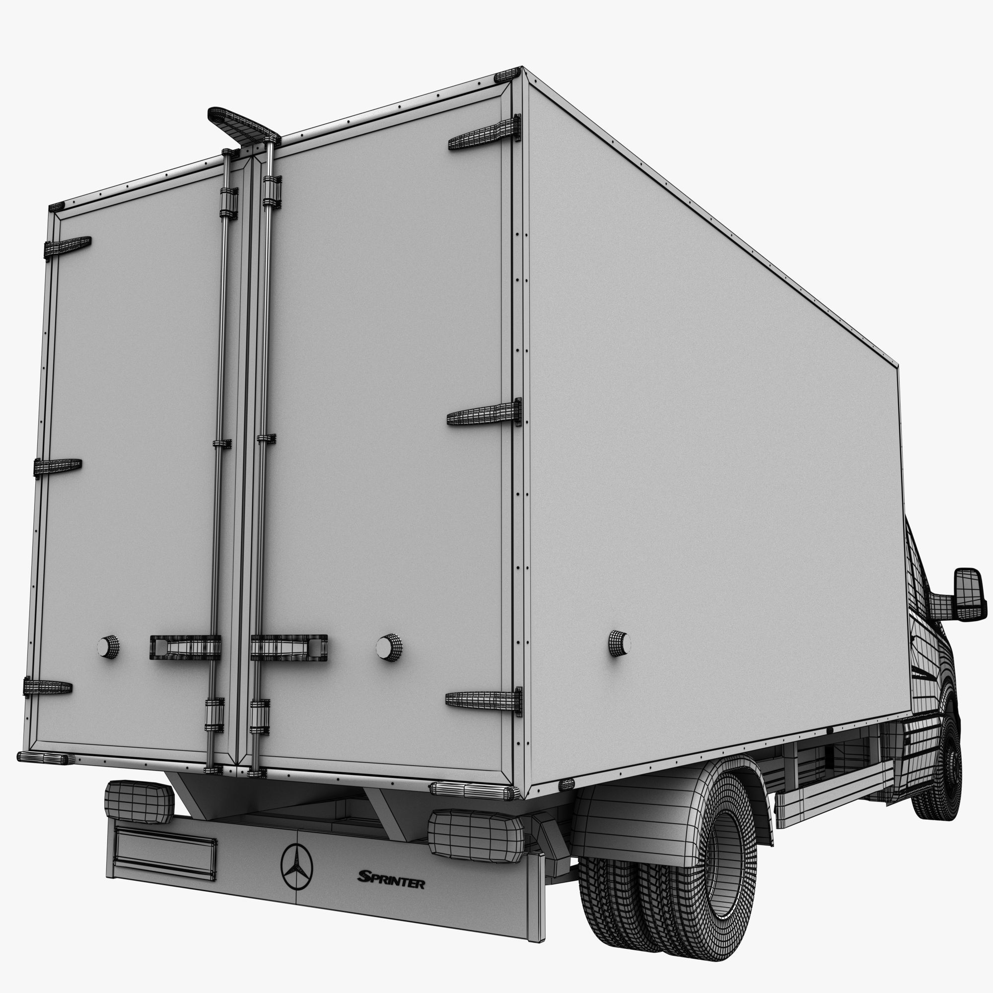 MB Sprinter- Bus- Panel Van -Ref 3D Model Collection_48