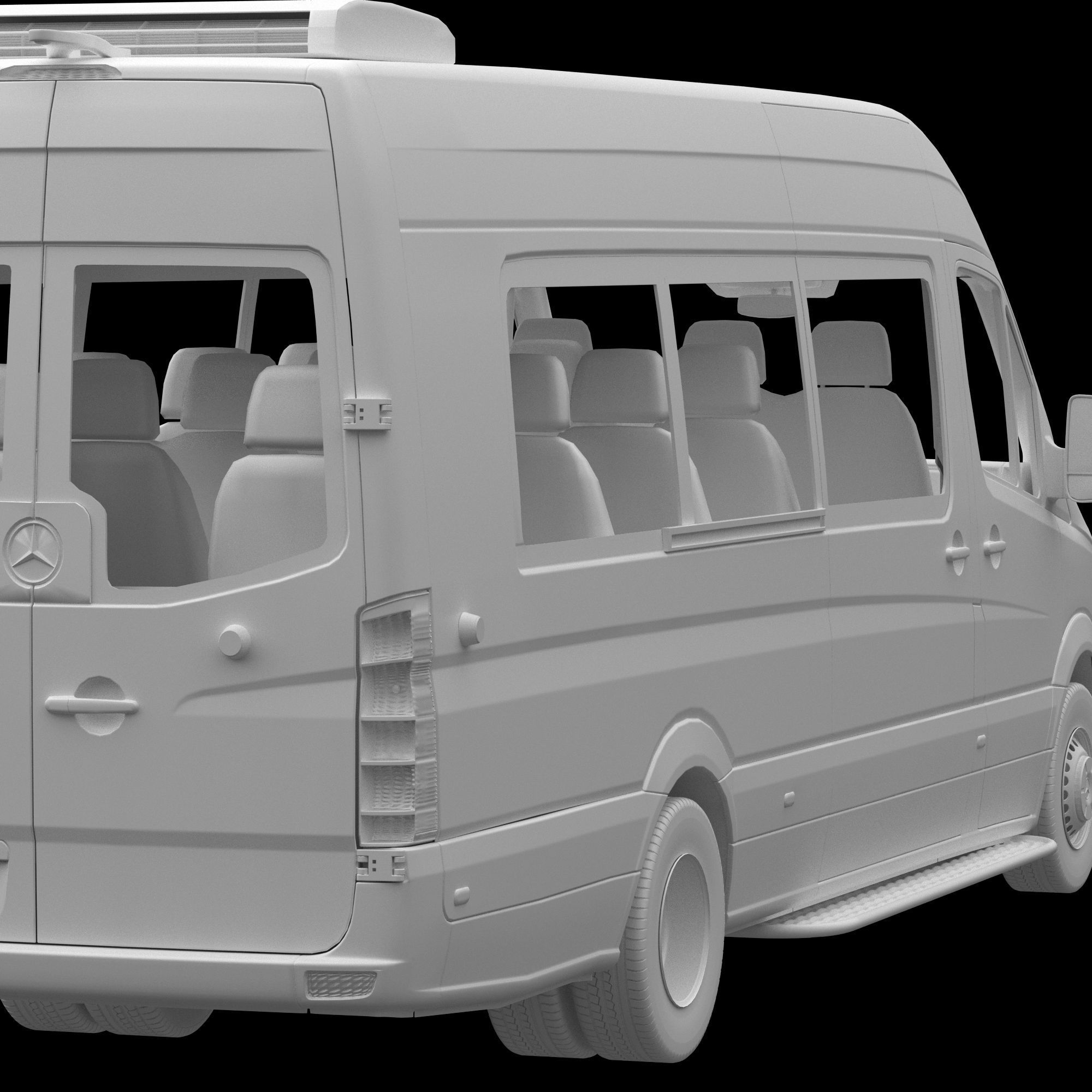 MB Sprinter- Bus- Panel Van -Ref 3D Model Collection_74