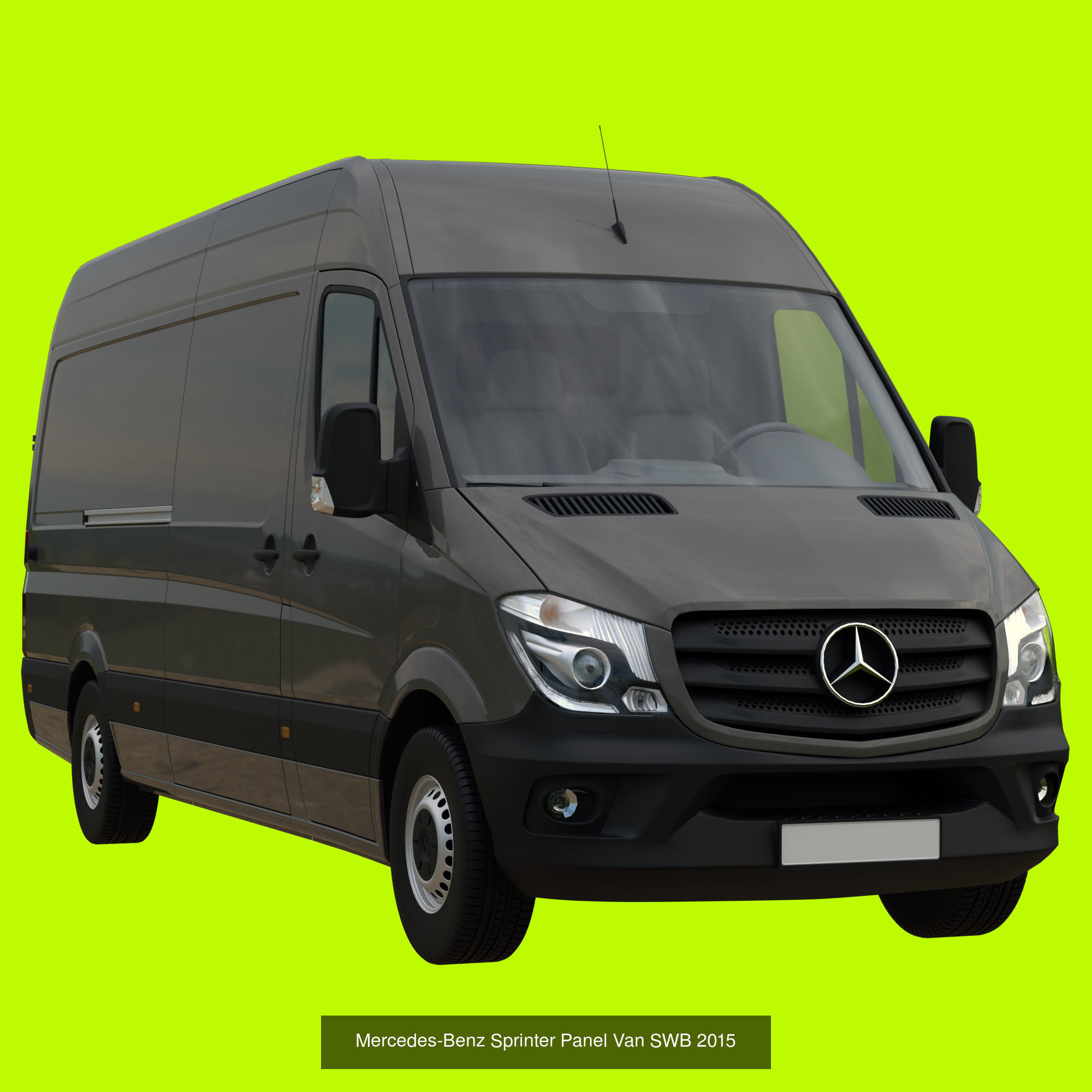 MB Sprinter- Bus- Panel Van -Ref 3D Model Collection_3