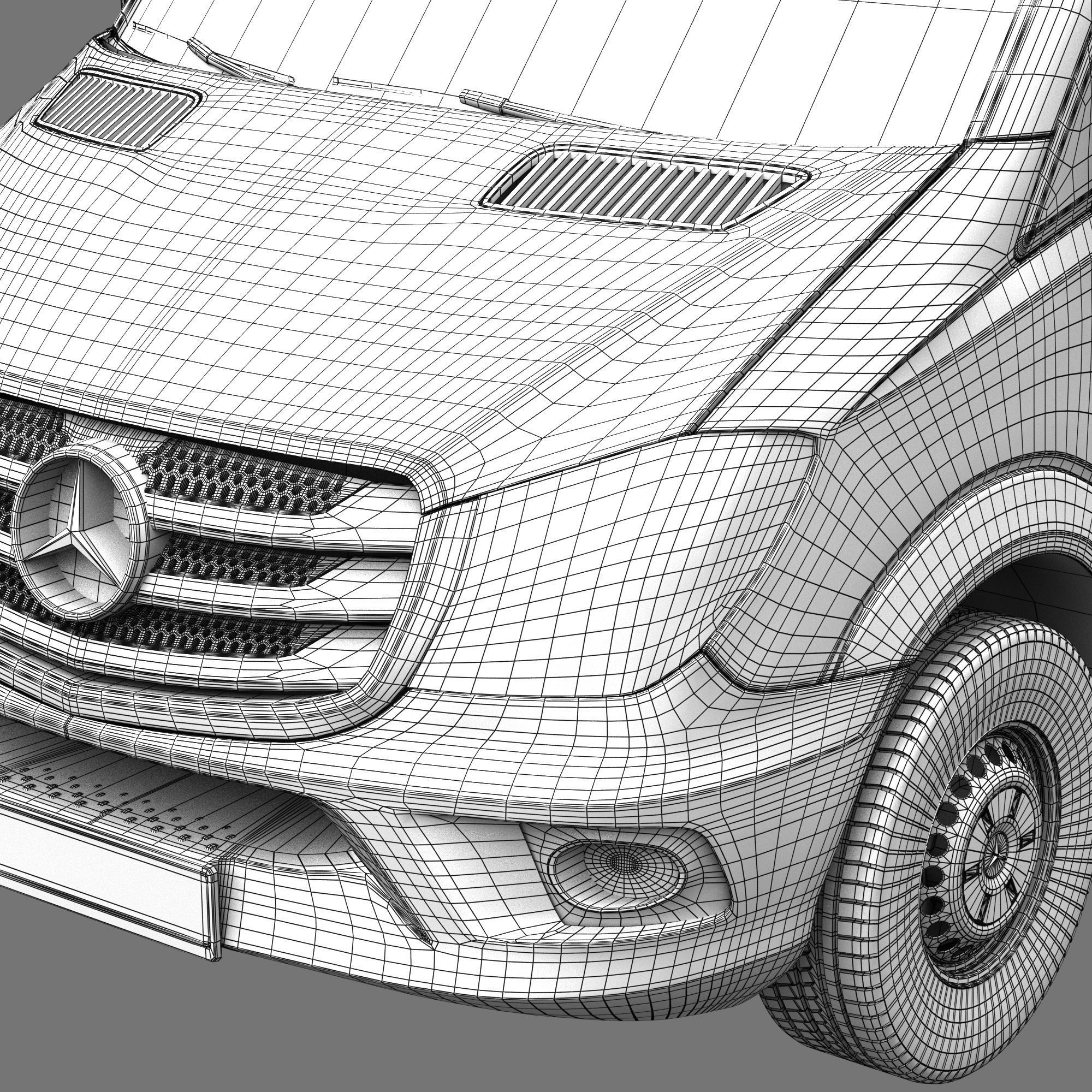 MB Sprinter- Bus- Panel Van -Ref 3D Model Collection_28