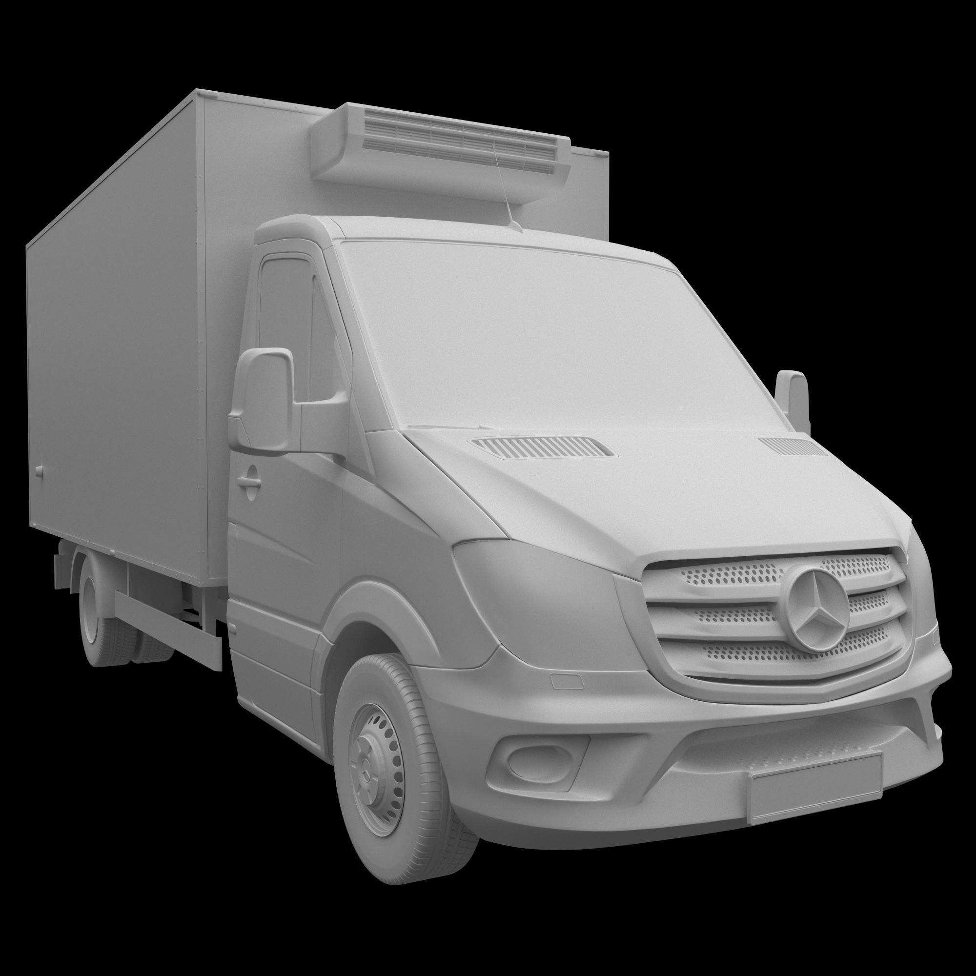 MB Sprinter- Bus- Panel Van -Ref 3D Model Collection_41
