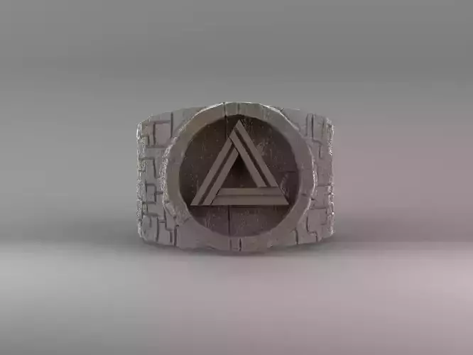 Planet of the Apes Green Lantern Universal Lantern Ring 3D print model
