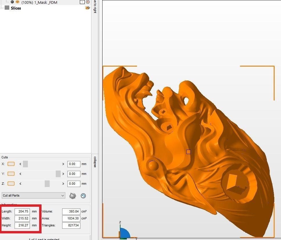 Japanese Hannya Mask Oni Demon Mask Samurai Mask 3D print model_17