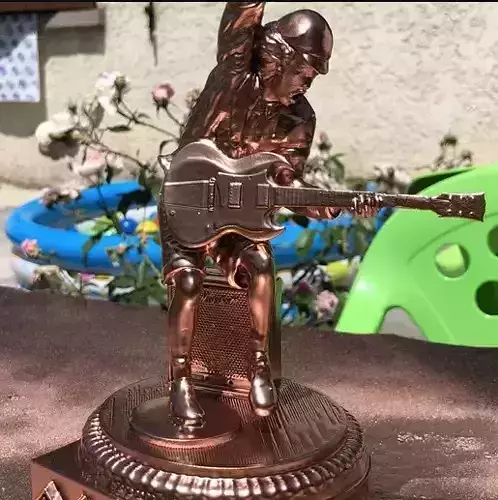 collectible trophy statuette figurine 3D print model