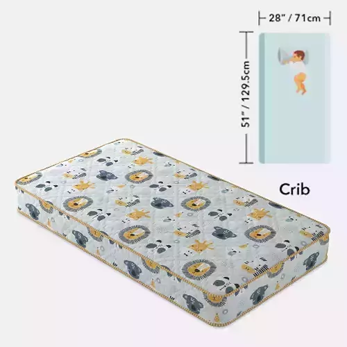 Mattress baby crib