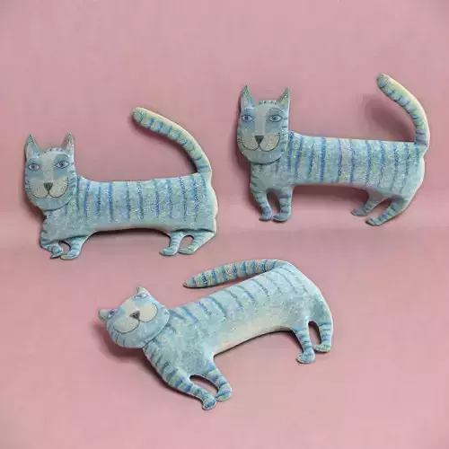 kids cat toy 04 3D model