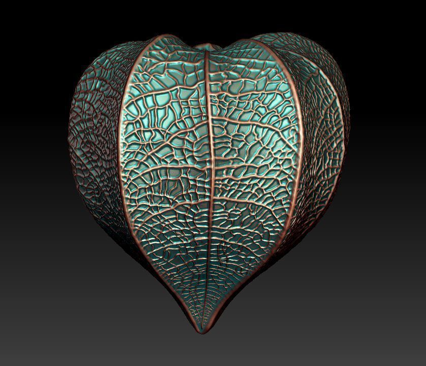 Physalis berry 3D print model_4