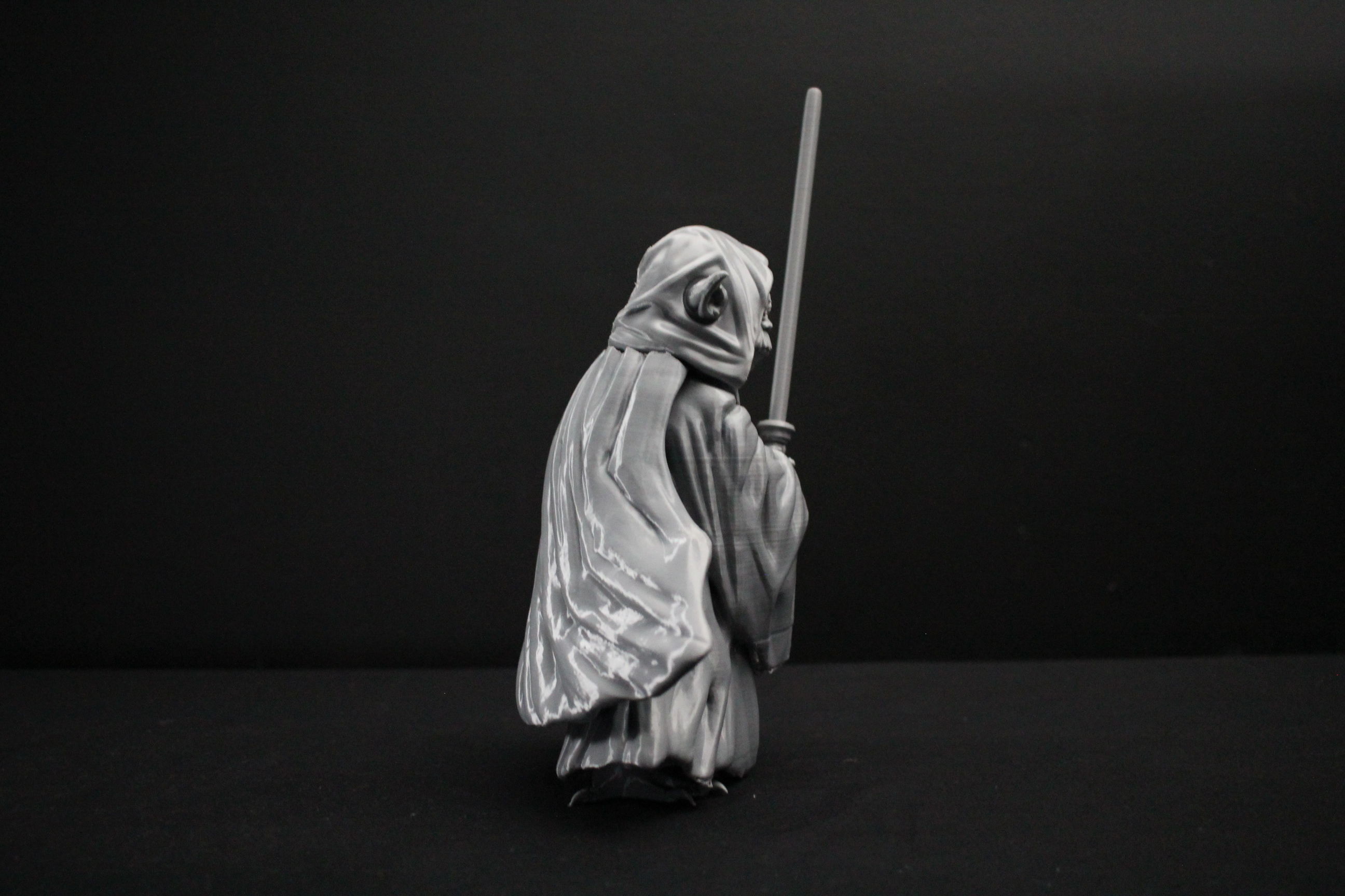 Star Wars Jedi Master Yoda 3D printing Stl Diorama Action Figure 3D print model_4