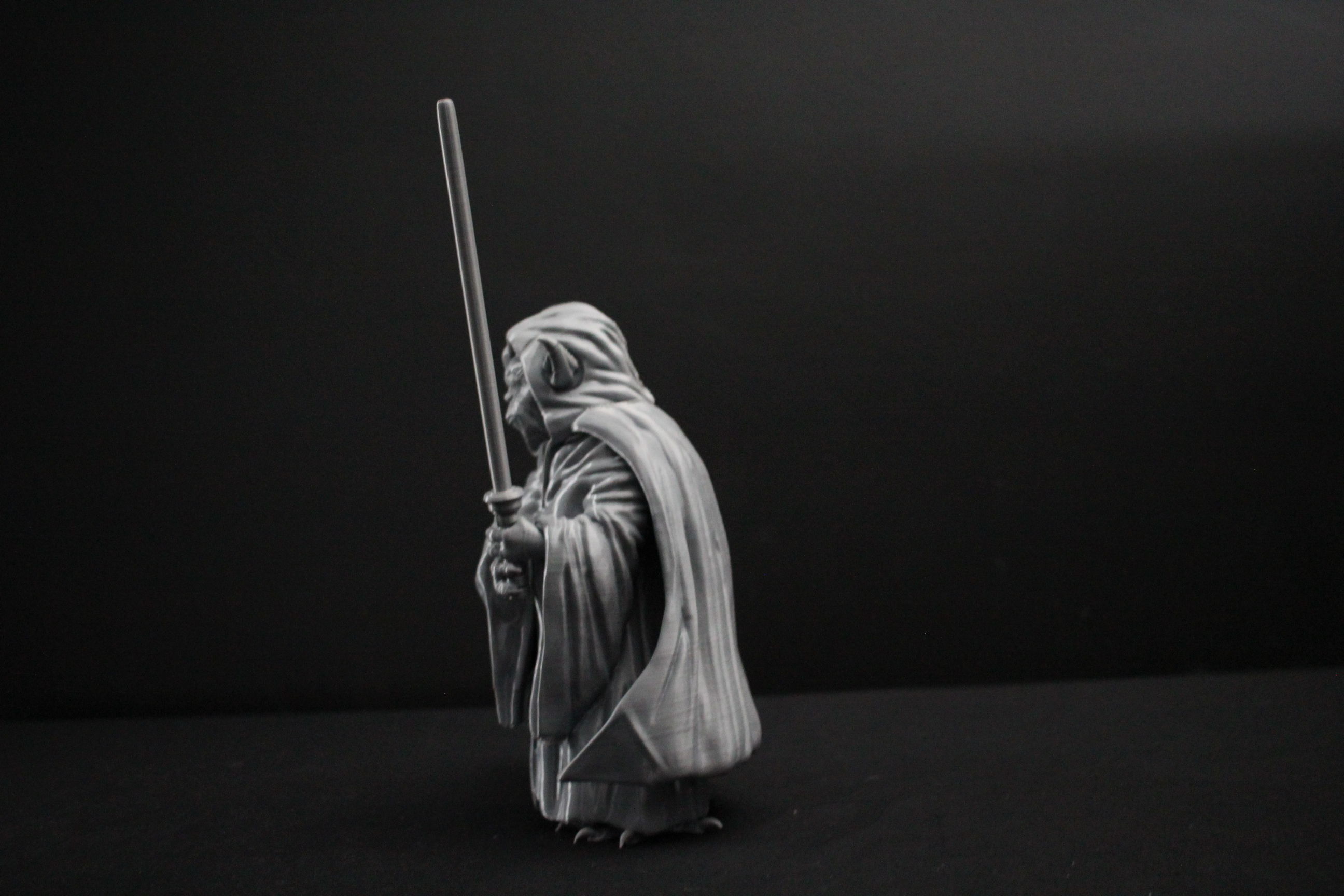 Star Wars Jedi Master Yoda 3D printing Stl Diorama Action Figure 3D print model_6