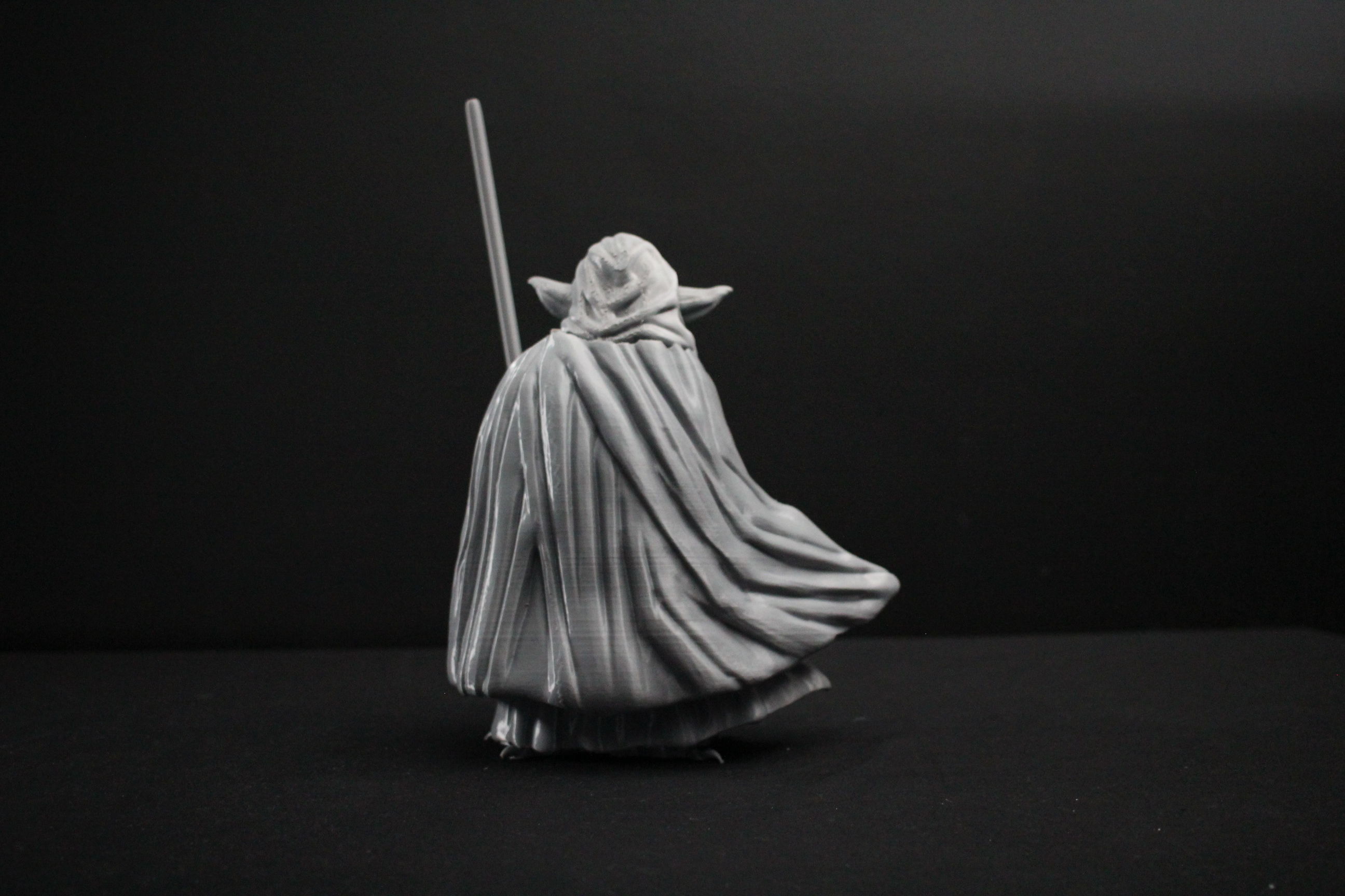 Star Wars Jedi Master Yoda 3D printing Stl Diorama Action Figure 3D print model_8