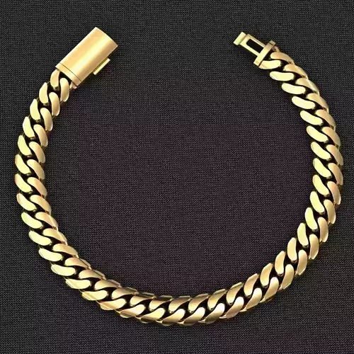 9 MM MIAMI CUBAN LINK PONG SET FOR BRACELET OR NECKLACE 3D print model
