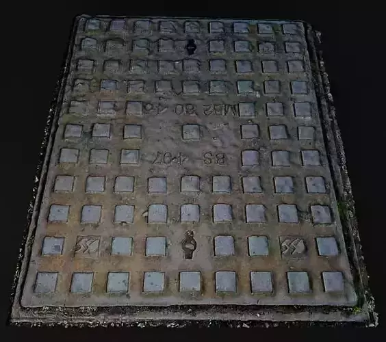 Manhole 3D Model