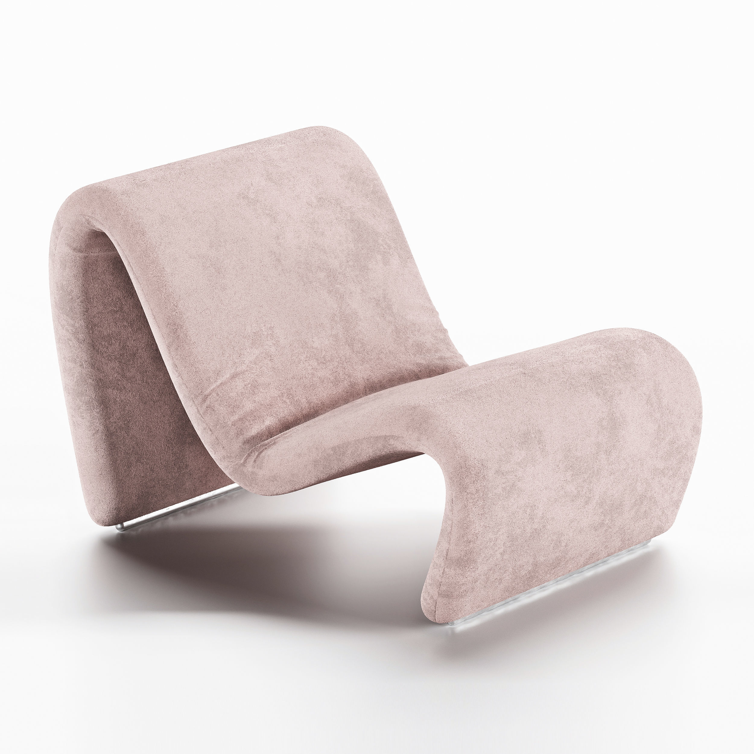 Onde Chair 1972 Etienne Fermigier 3D model_3